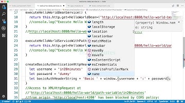 075 Step 74   Enhancing Angular Welcome Data Service to use Basic Auth