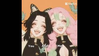#demonslayer #shinobu x #mitsuri 🦋🍡🌸