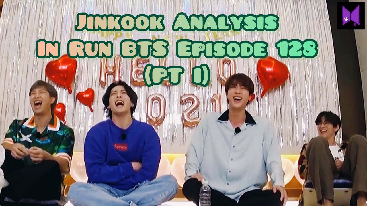 [ANALYSIS] Jinkook/Kookjin in Run BTS EP 128 Pt I [BTS Jungkook and Jin] - Jinkook happy moments