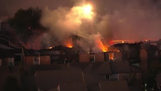 Live update: Crews battling 2-alarm fire at southwest Houston apartment complex