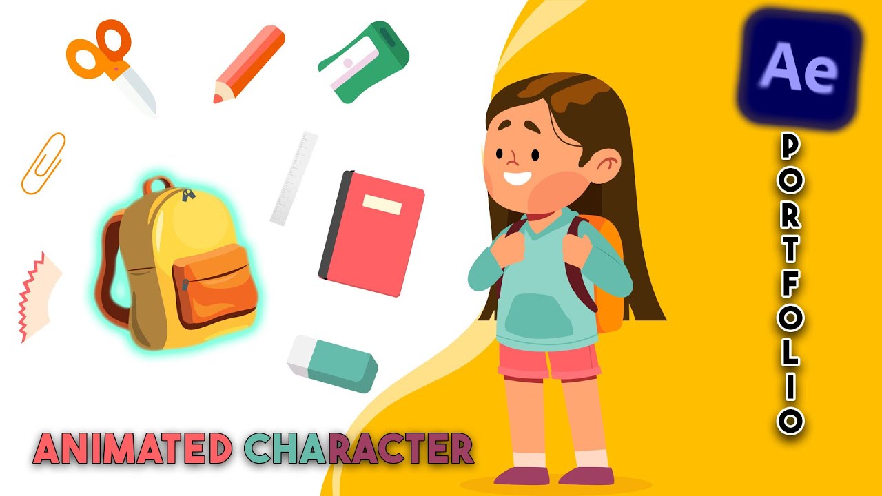 Character Animation Portfolio | After Effects #mywork