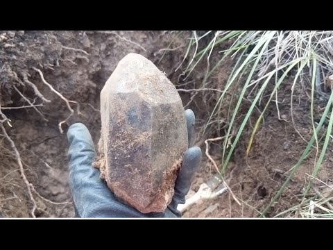 How I find quartz crystals - Part 1