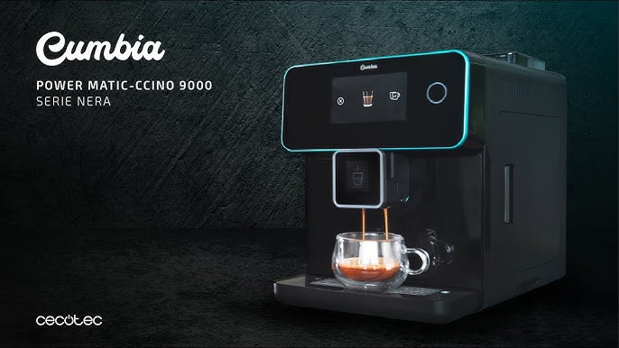 Cafetera superautomática Power Matic-Ccino 9000 Serie Nera Cecotec - Mi  mejor hogar