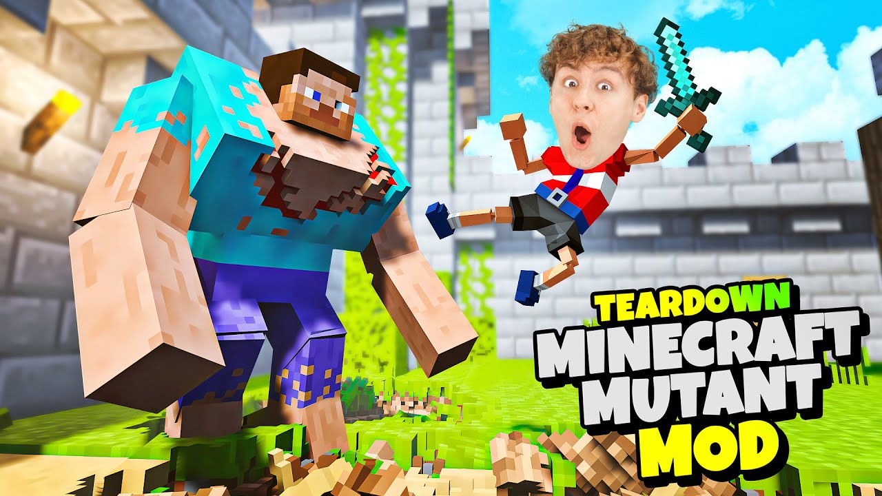 ULTRA REALISTISCHE MINECRAFT MUTANTEN vs TEARDOWN!!