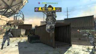EPIC THROWING KNIFE KILL!! in the face!!! trk96element MW3 Game Clip