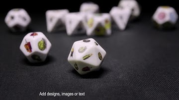 Custom Printed Dice No Minimum