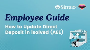 How to Update Direct Deposit in isolved (AEE) | Employee Guide