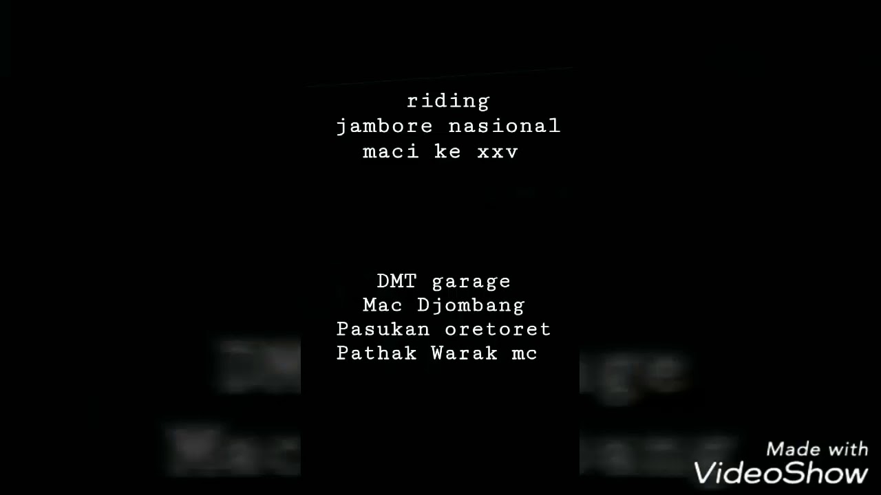 Jambore Nasional MACI ke25th