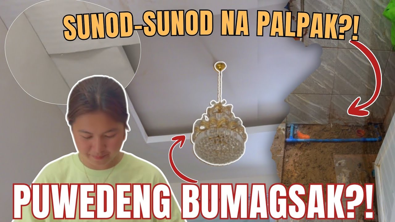 VHEANZY, DELIKADO NA?! CHANDELIER PUWEDENG BUMAGSAK DAHIL SA NAGTUTUKLAPANG KISAME?! || KALINGAP RAB