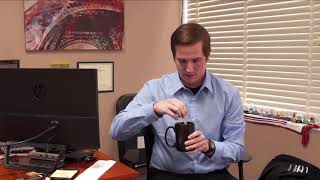 John Tastes Santo Coffee Cubes for the First Time