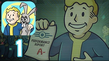 Fallout Shelter - Gameplay Walkthrough Part 1 - Level 1-12 (Android, iOS)