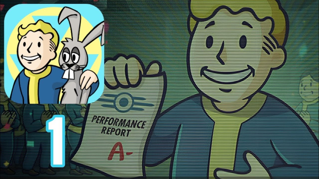 Fallout Shelter - Gameplay Walkthrough Part 1 - Level 1-12 (Android, iOS)