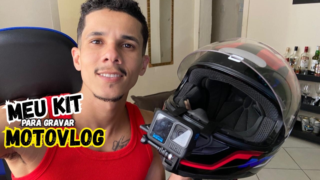 Meu KIT COMPLETO para Motovlog 2026 🔥 (Equipamentos que Uso!)