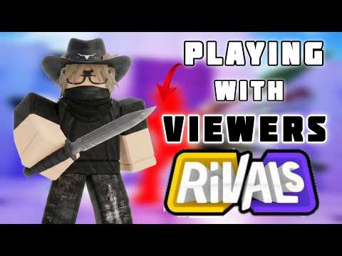🔴Roblox Rivals 1v1s + Hide and SEEK LIVE!