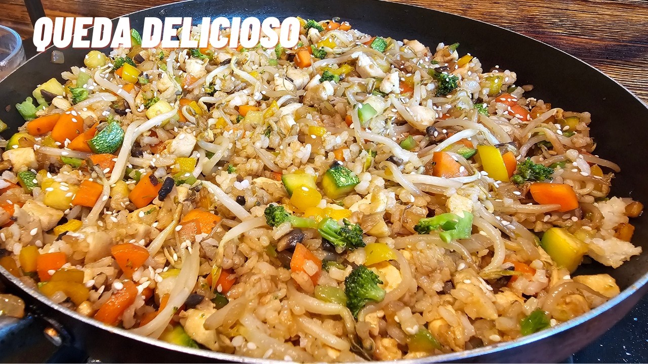 😋 Así Hago el Arroz Chino Casero que Siempre Me Piden