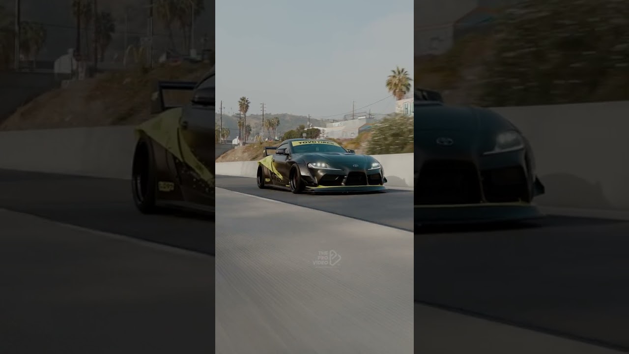 Toyota Supra Mk5 LBWK - YouTube