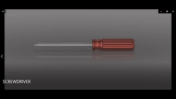 HOW TO MAKE A SCREWDRIVER IN FUSION 360 || MR.FUSION 360 ||