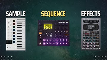 Digitakt & SP404 MKII Dawless Beatmaking | Let’s Make Some Synthwave with Digitakt’s Sample Machines