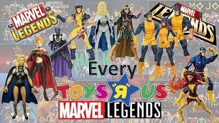 Every Marvel Legends TRU Toys"r"us Exclusive Hasbro Comparison List