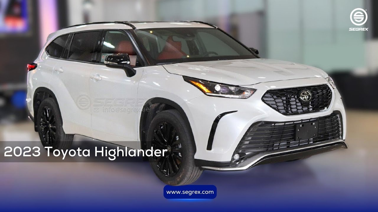 2023 Model Toyota Highlander XSE, 2.4L Turbo Petrol, AWD A/T | Segrex Auto