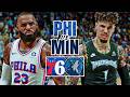 NEW LOOK 76ERS vs NEW LOOK TIMBERWOLVES NBA 2K26 PS5 NEW LOOK 76ERS vs NEW LOOK TIMBERWOLVES NBA 2K26 PS5