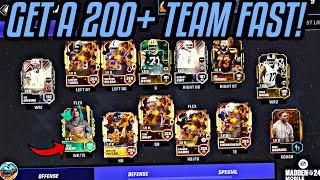 HOW TO GET A 200+ OVR TEAM FAST! BEST METHODS! Madden Mobile 24