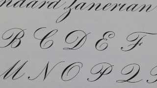 Not Copperplate Series: Engrosser's Script 2. Drills & Introduction