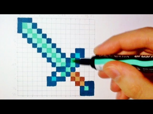 How To Draw in Minecraft ?, Pixel Art