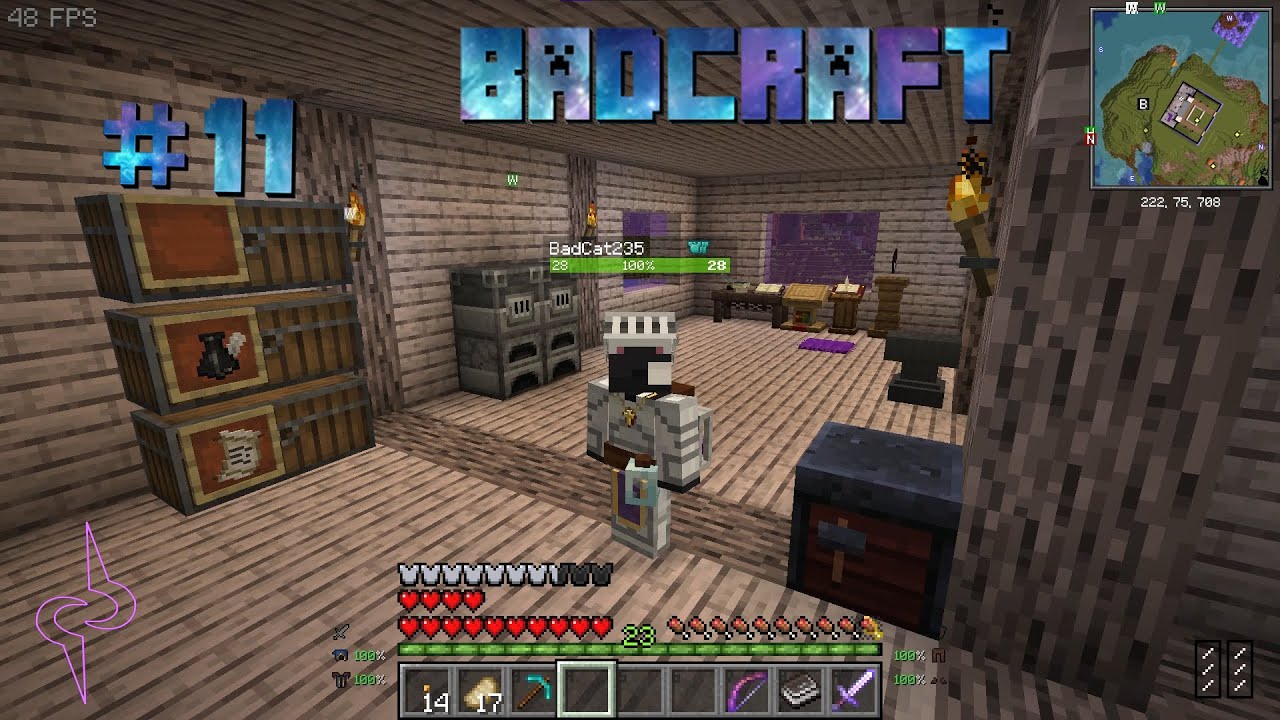 El CABALLERO Defensor de BadLand | BadCraft #11 | #minecraft - YouTube