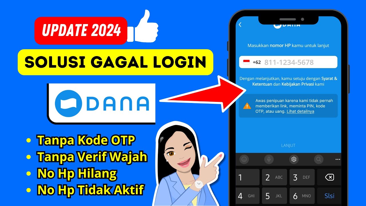  Cara Login DANA Tanpa Kode OTP dan Verifikasi Wajah Terbaru 2024