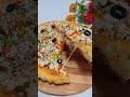 Home made pizza recipe in 1 minute  shorts