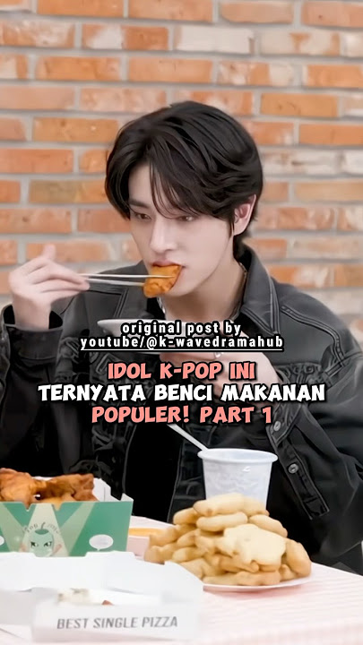 Idol K-Pop Ini Ternyata Benci Makanan Populer! Part 1 #kpop #shorts