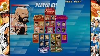 All Capcom Fighting Collection 2 Games And Characters  4k