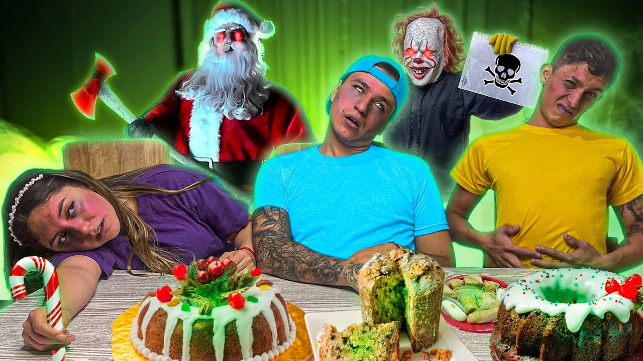 EL PAYASO de ALEJO IGOA y SANTA ENVENENAN nuestra COMIDA NAVIDEÑA ☠