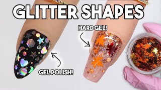 Encapsulated Glitter Nail Art With Gel | NO BUMPY NAILS!