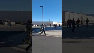 Rachel physical test fire training Dec 7th 2024