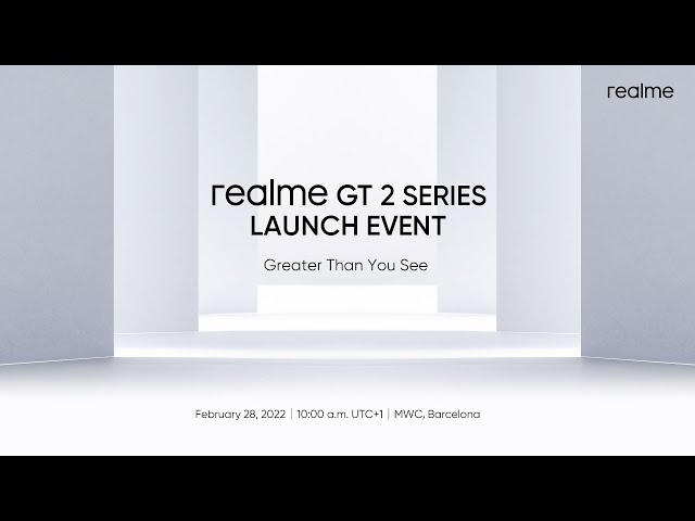 realme GT 2 Series Global Launch