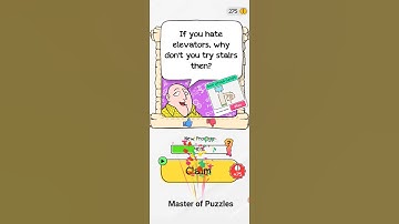 Braindom Riddle 2021 Updated Level  257 Who has claustrophobia Walkthrough