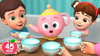 I'm a Little Teapot | Teapot Song and MORE Educational Nursery Rhymes & Kids Songs