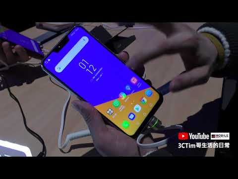 【3cTim哥前進2018MWC】ASUS ZenFone 5 旗艦機發表，MWC現場實機操作