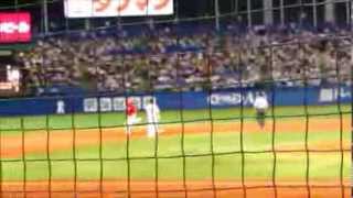 広島東洋カープ キラ選手逆転第7号ホームラン! 神宮球場20130802