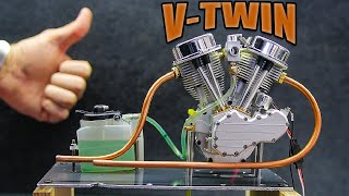Мини V-Twin - Обзор и Тест Двигателя