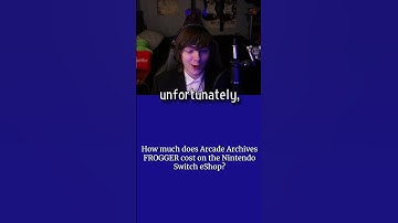 How much is Arcade Archives FROGGER? #jeopardy #trivia #nintendo #sega