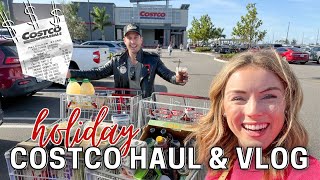 Holiday Costco Haul & Vlog | Sharing the Total... Most I've EVER Spent at Costco!