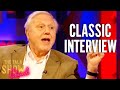 Classic sir david attenborough interview  friday night with jonathan ross  the talk show channel