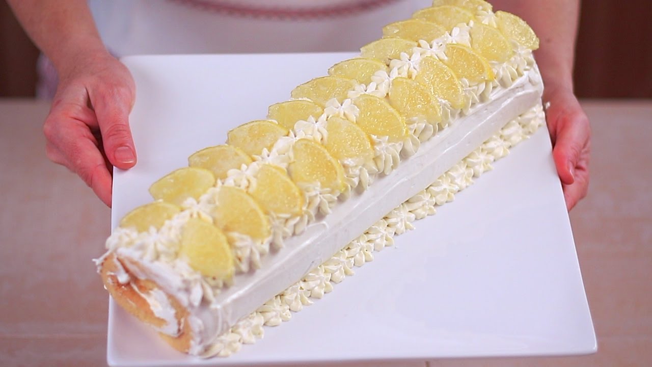 Tronchetto Di Natale Ho Voglia Di Dolce.Rotolo Al Limone Fatto In Casa Da Benedetta Ricetta Facile Lemon Cake Roll Easy Recipe Youtube