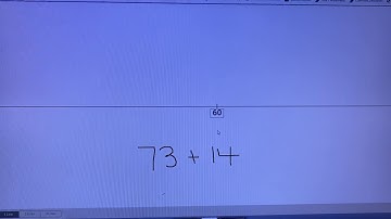 Adding tens and ones on open number lines