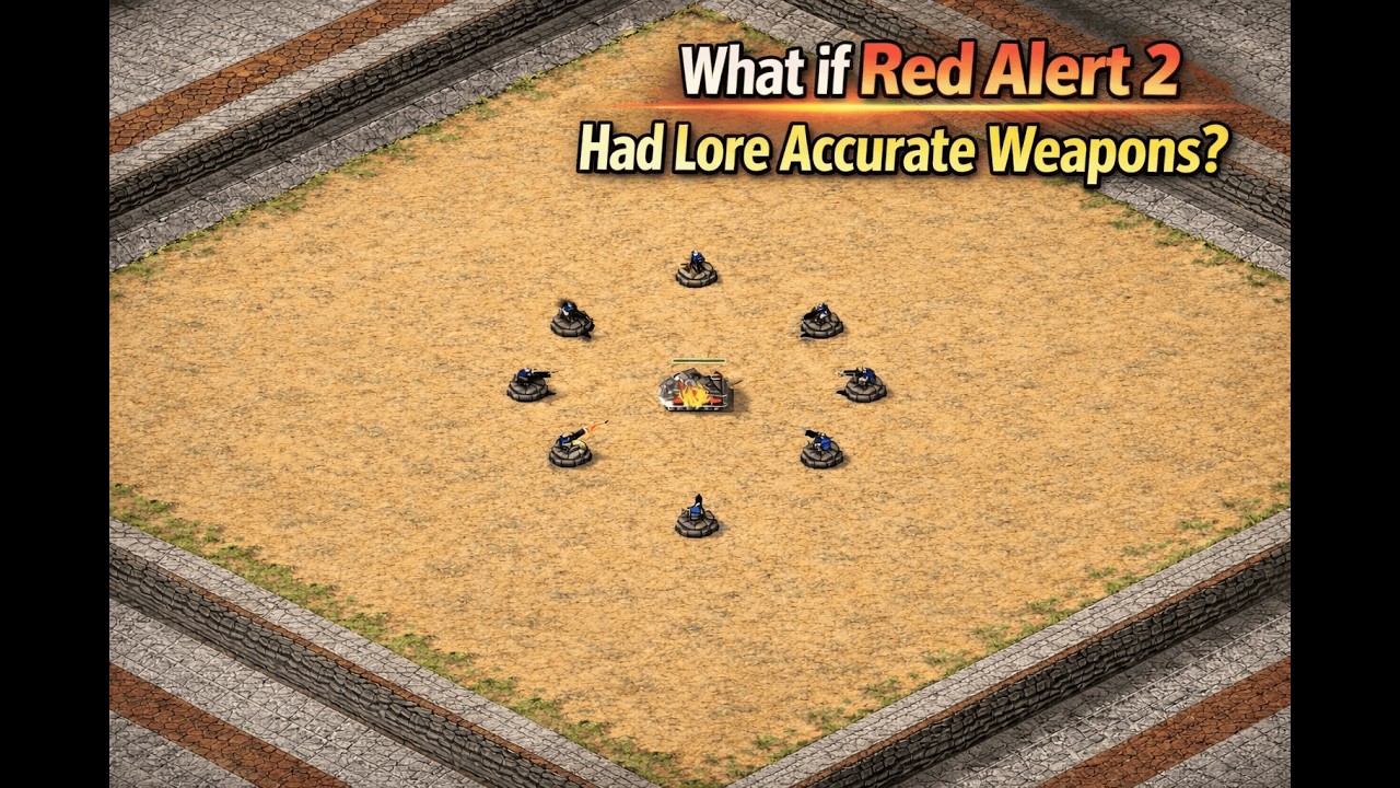 Red Alert 2 but with Lore Accurate Weapons
