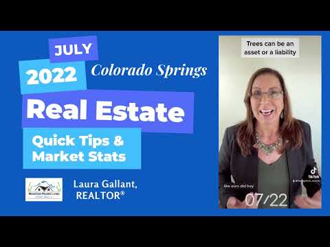 Trees can be an asset or a liability | Colorado Springs Real Estate Quick Tip and Market Stats