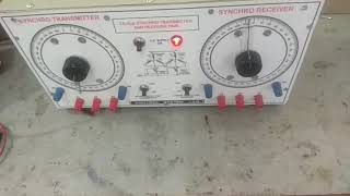 Synchro transmitter and receiver Lab